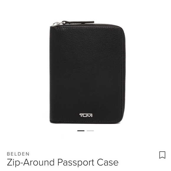 Tumi Accessories New Tumi Zip Passport Case Leather Men Or Women